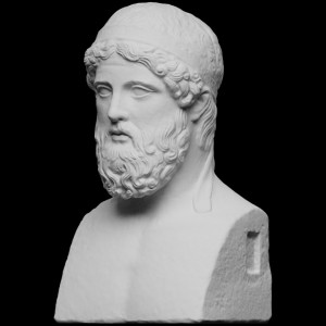 LB 343 Busto Anacreon (Uffizi)