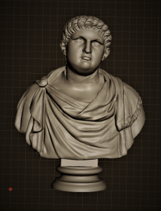 LB 376 Busto Otone Imperatore Romano