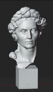LB 477 Busto Veronica Micle h. cm. 60
