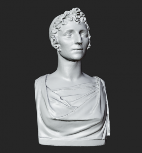 LB 481 Busto Luise Grafin h. cm. 62