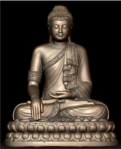 LS 313 Buddha seduto h. cm. 220