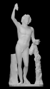 LS 376 Dionysus Farnese h. cm. 203 alla mano – Museo Archeologico Nazionale Napoli