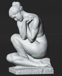 LS 494 Statua Figura femminile h. cm. 120