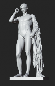 LS 497 Statua Germanicus (Marcellus) h. cm. 190
