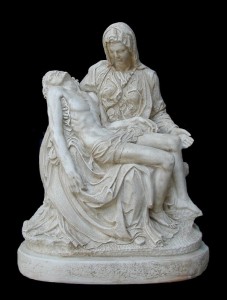 LS 291 Pietà Vaticana di Michelangelo h. cm. 76