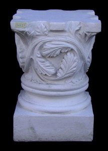 LV 21 Capitello foglie circolari
