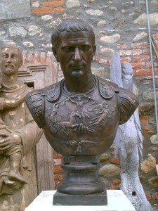 Busto in bronzo LB54BR Giulio Cesare