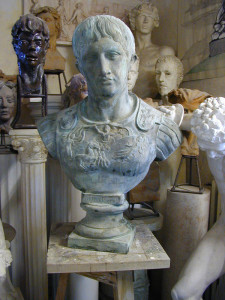 Busto in bronzo LB24BR Augusto Imperatore Romano